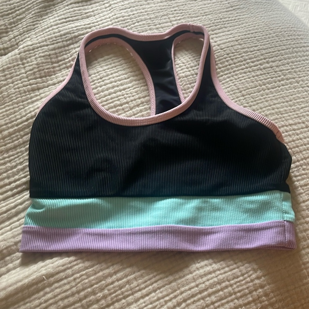 Beach Riot Marianne Ribbed Sports Bra